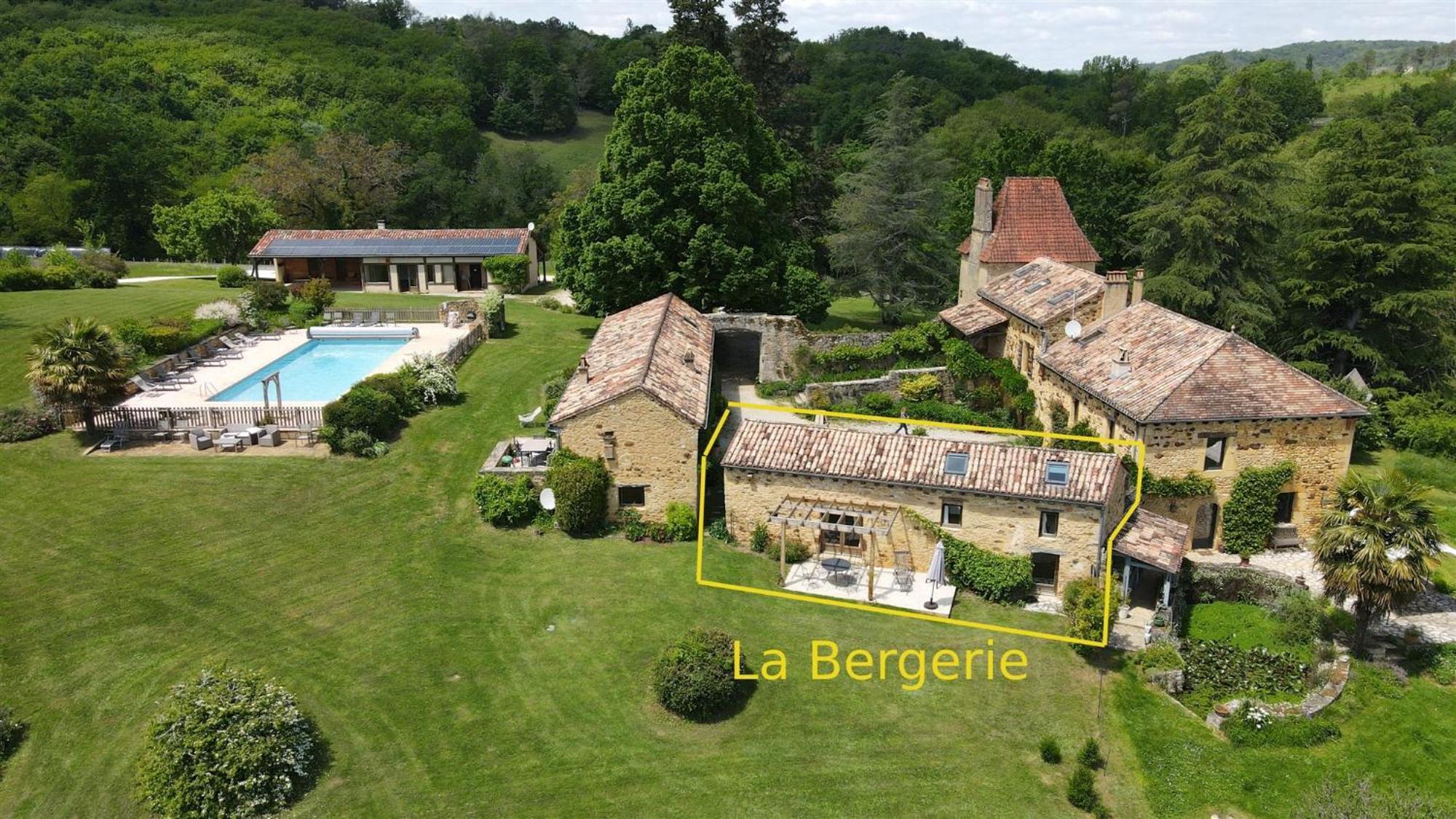 Domaine De Cournet Haut, A 17Th Century Property Set On A Calm, Idyllic Domain With Pool, Tennis, Bikes And More Les Vauries Rum bild