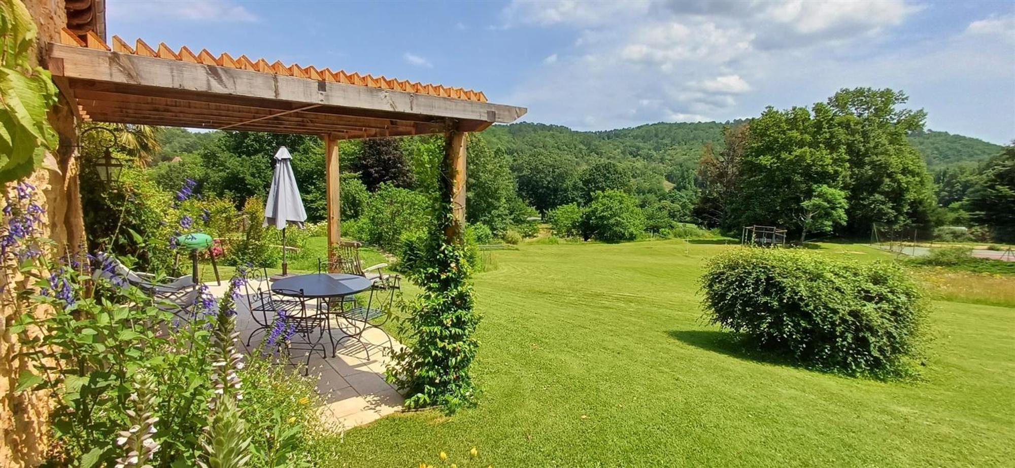Domaine De Cournet Haut, A 17Th Century Property Set On A Calm, Idyllic Domain With Pool, Tennis, Bikes And More Les Vauries Exteriör bild