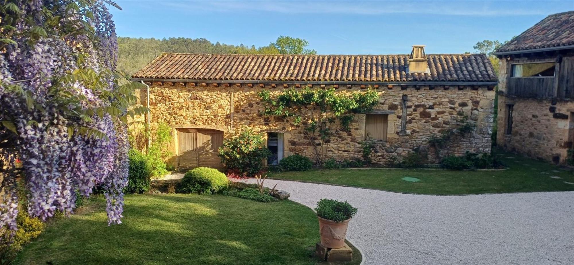 Domaine De Cournet Haut, A 17Th Century Property Set On A Calm, Idyllic Domain With Pool, Tennis, Bikes And More Les Vauries Exteriör bild
