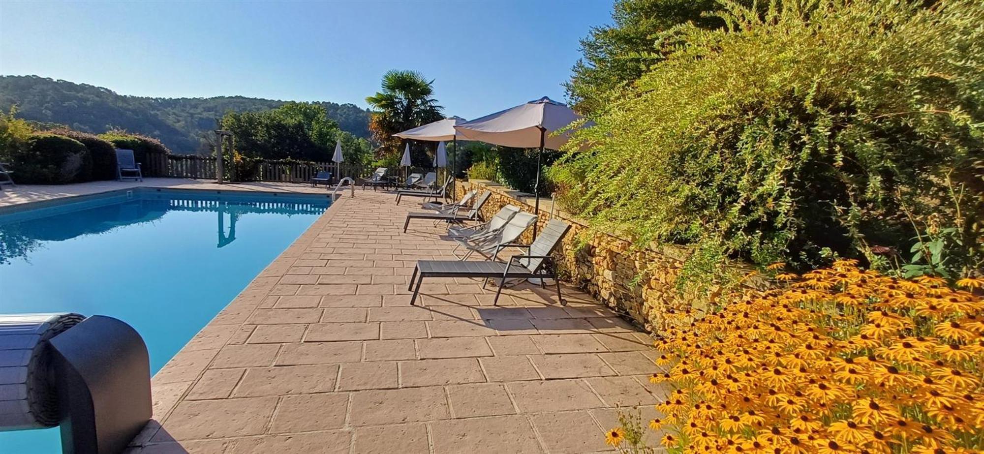 Domaine De Cournet Haut, A 17Th Century Property Set On A Calm, Idyllic Domain With Pool, Tennis, Bikes And More Les Vauries Exteriör bild