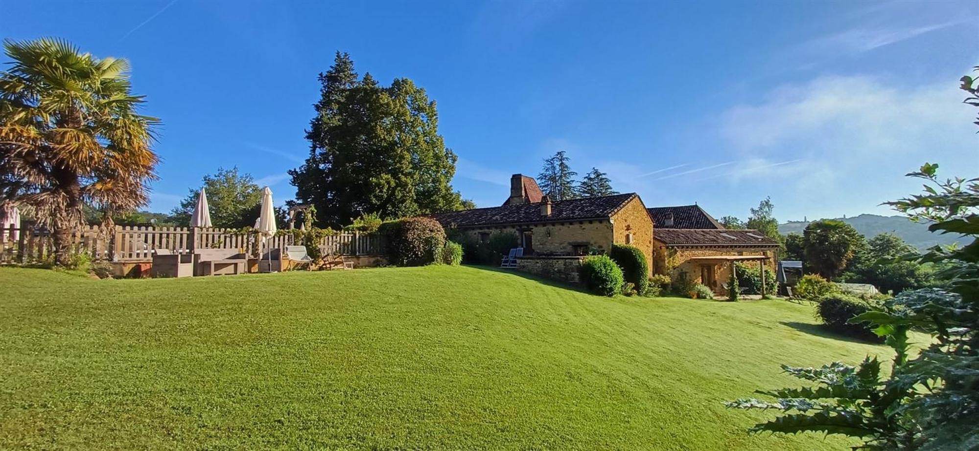 Domaine De Cournet Haut, A 17Th Century Property Set On A Calm, Idyllic Domain With Pool, Tennis, Bikes And More Les Vauries Exteriör bild